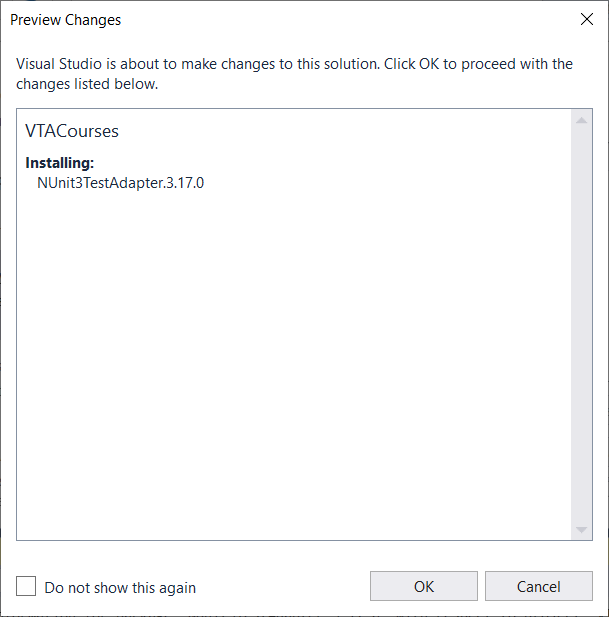 Selenium C# - VTA Courses