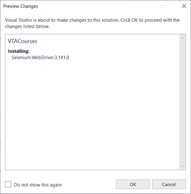 Selenium C#