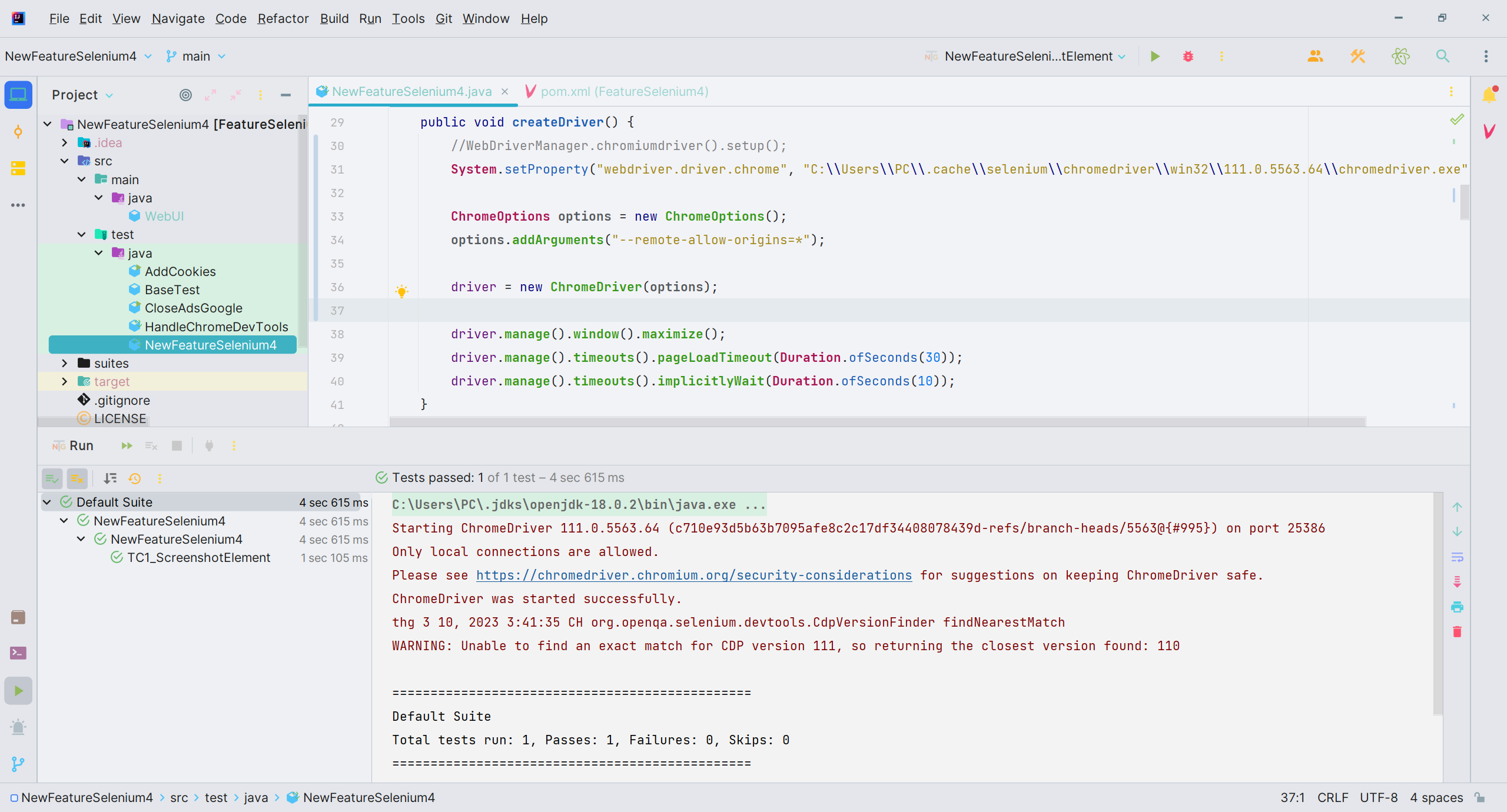 How to fix Invalid Status code=403 text=Forbidden on ChromeDriver 111 using Selenium | Anh Tester