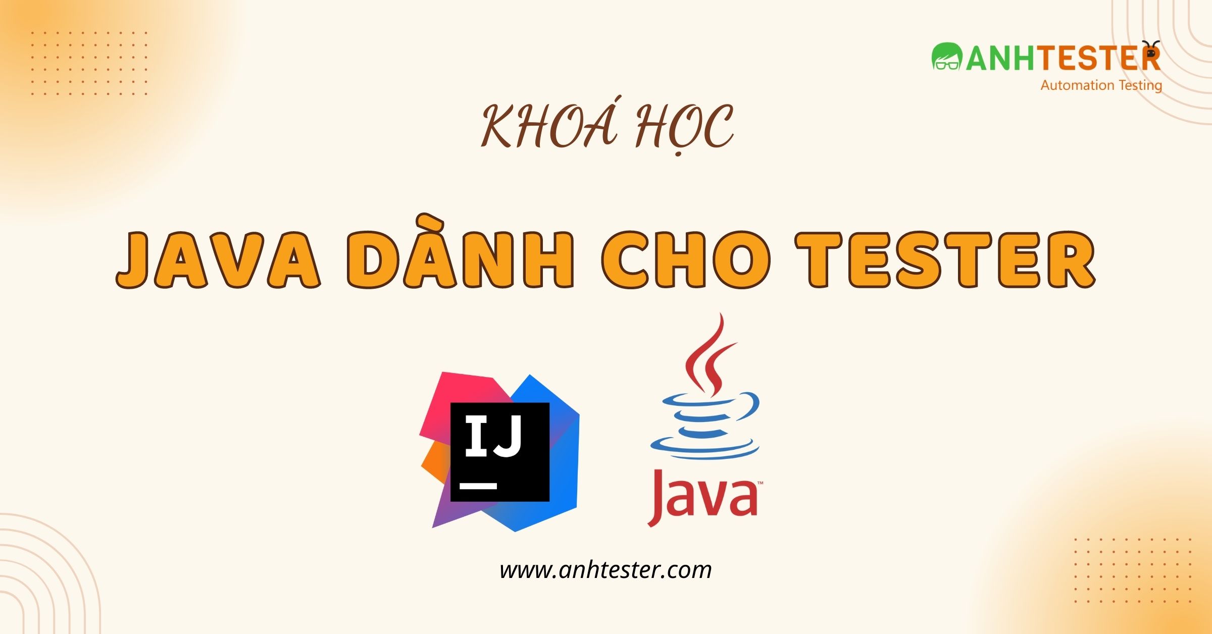 Khoá học Java dành cho Tester