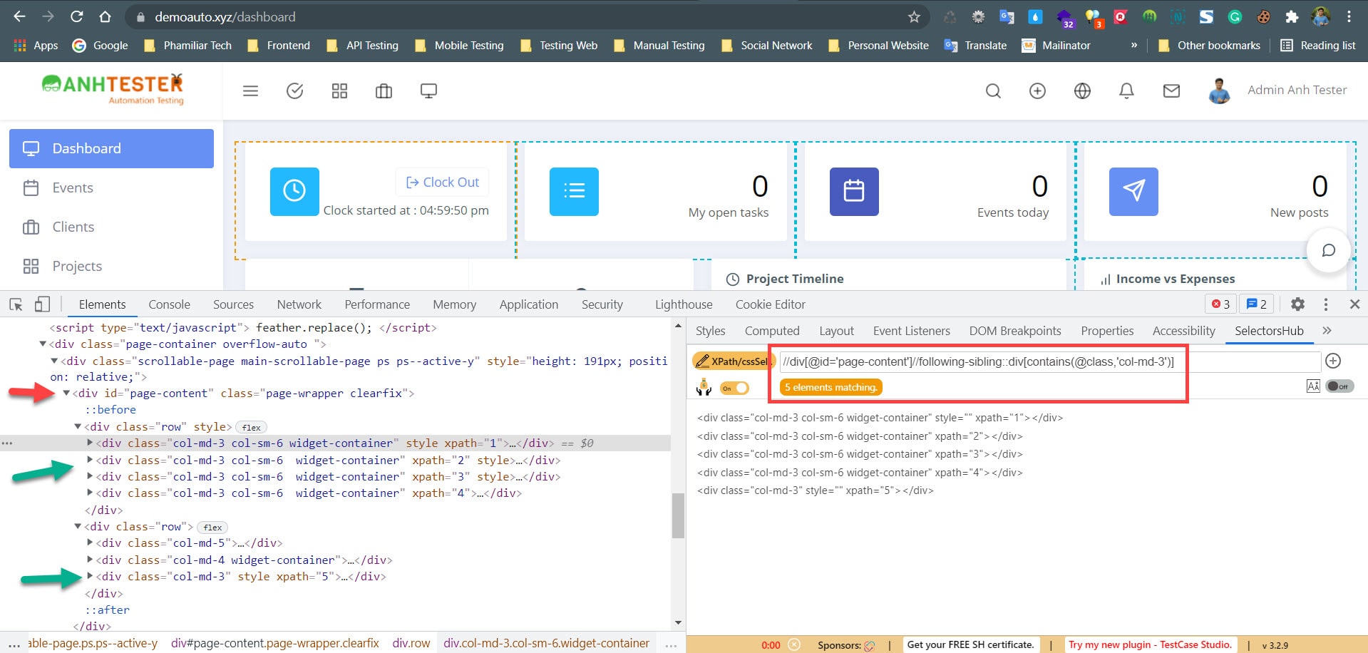 [Selenium Java] Bài 5: Cách xác định Locators của Element trên website | Anh Tester