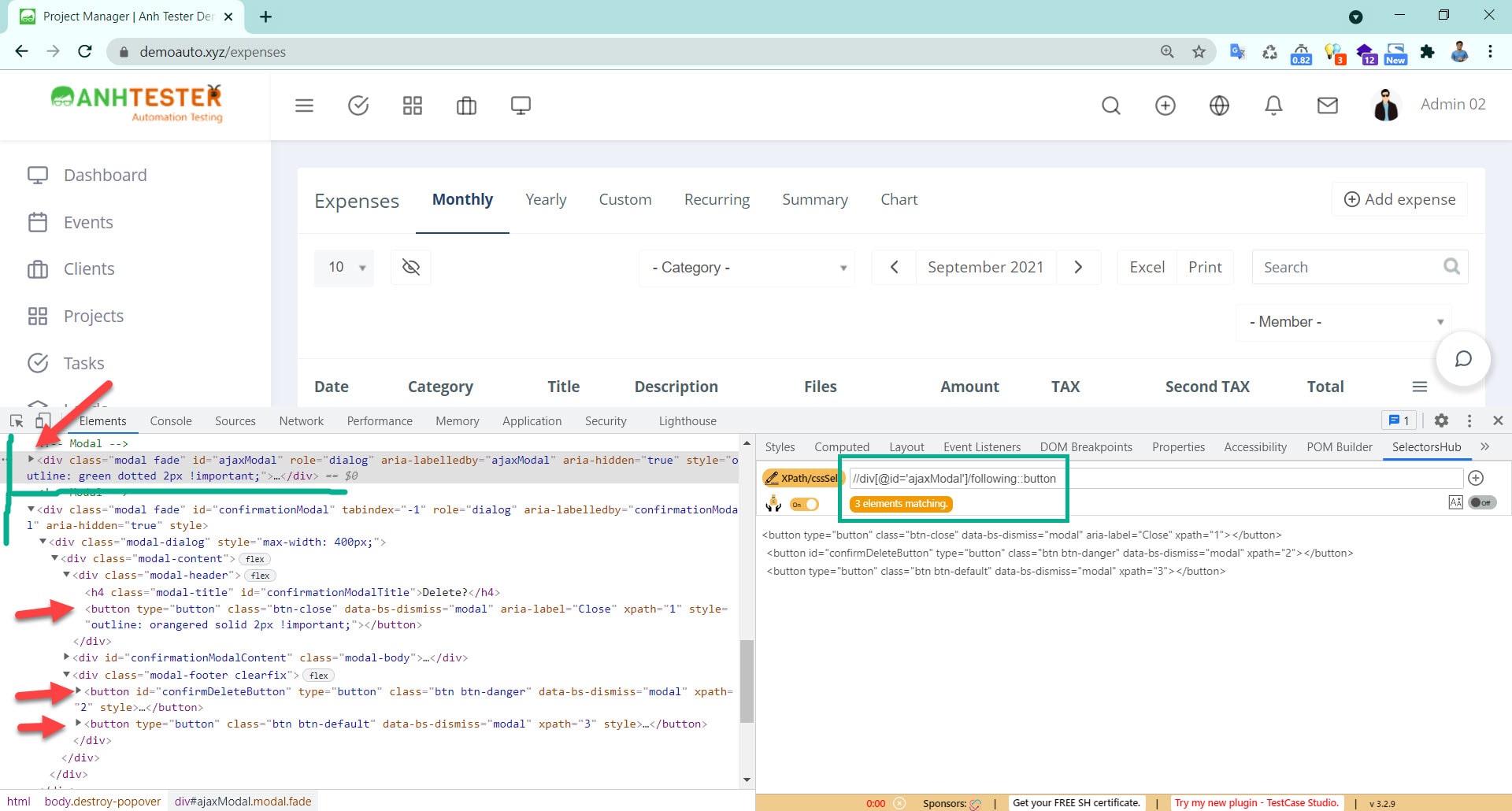 [Selenium Java] Bài 5: Cách xác định Locators của Element trên website | Anh Tester