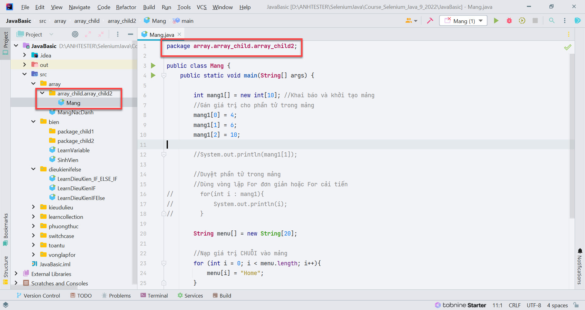 [Selenium Java] Bài 2: Java OOP | Anh Tester