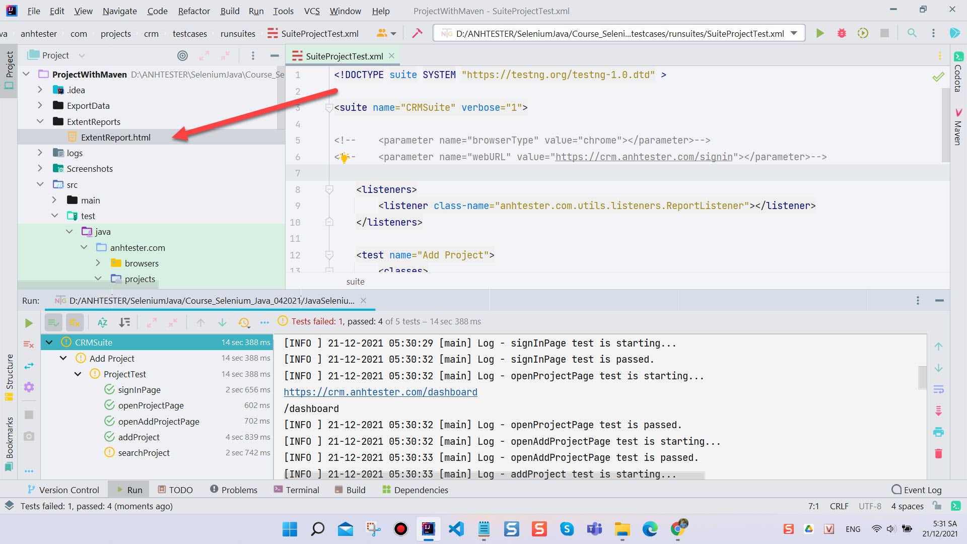 [Selenium Java] Bài 31: Cài đặt và sử dụng Extent Report Allure Report | Anh Tester