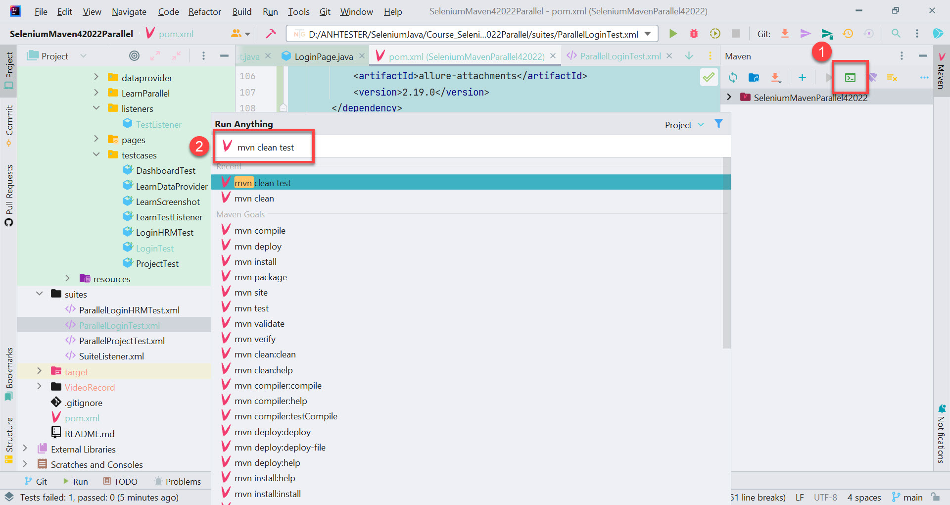 [Selenium Java] Bài 33: Cài đặt và sử dụng Extent Report Allure Report | Anh Tester