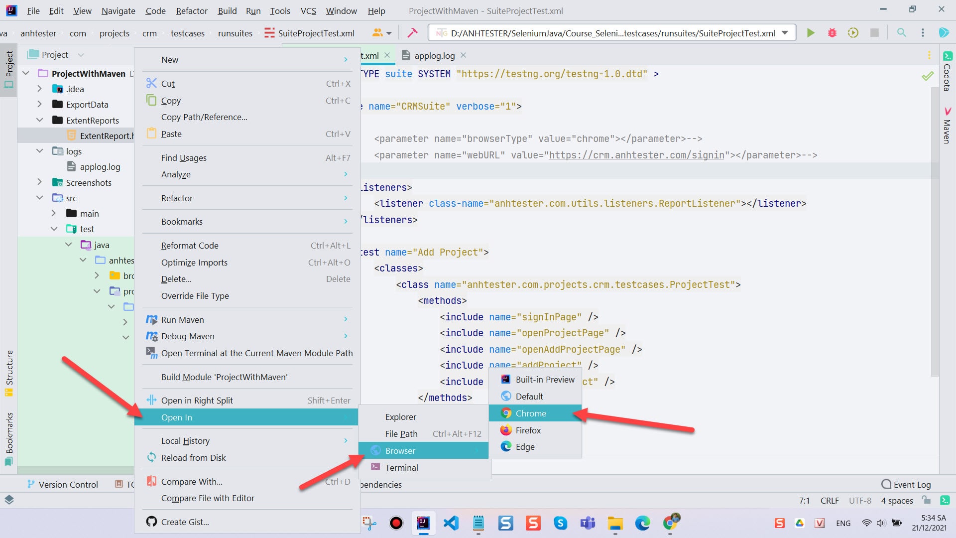 [Selenium Java] Bài 31: Cài đặt và sử dụng Extent Report Allure Report | Anh Tester