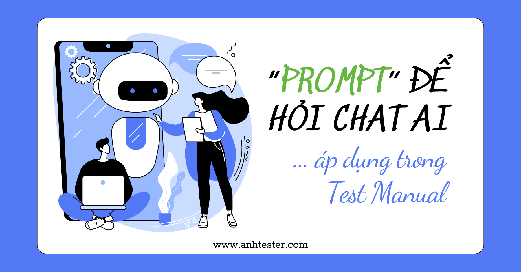 Prompt để hỏi Chat AI trong Software Testing Manual
