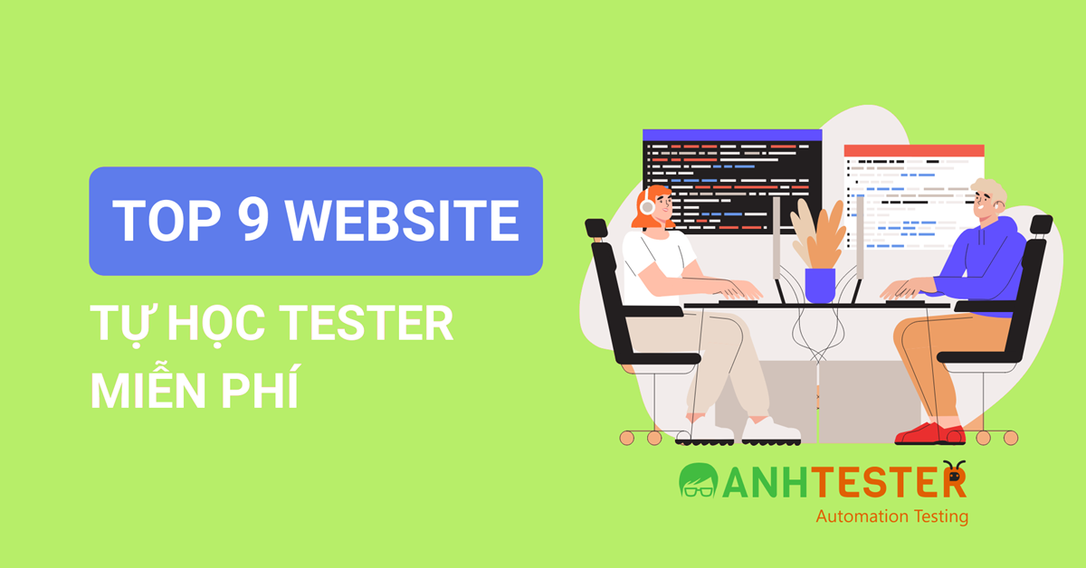 9 website tự học tester miễn phí