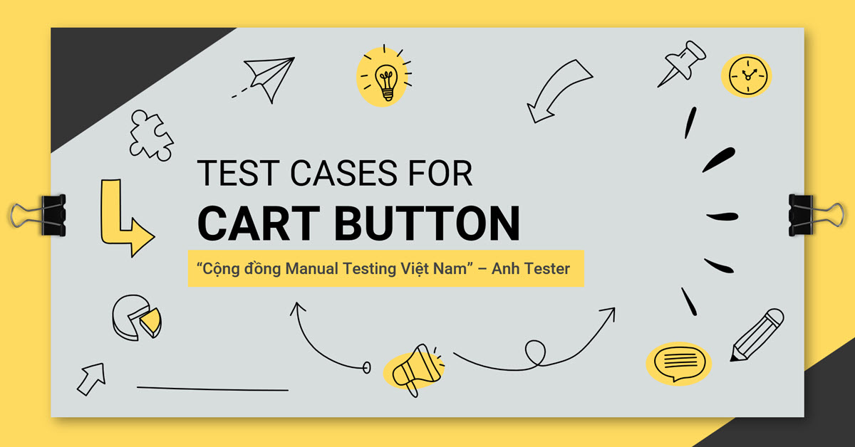 Test Cases for Cart button (eCommerce)
